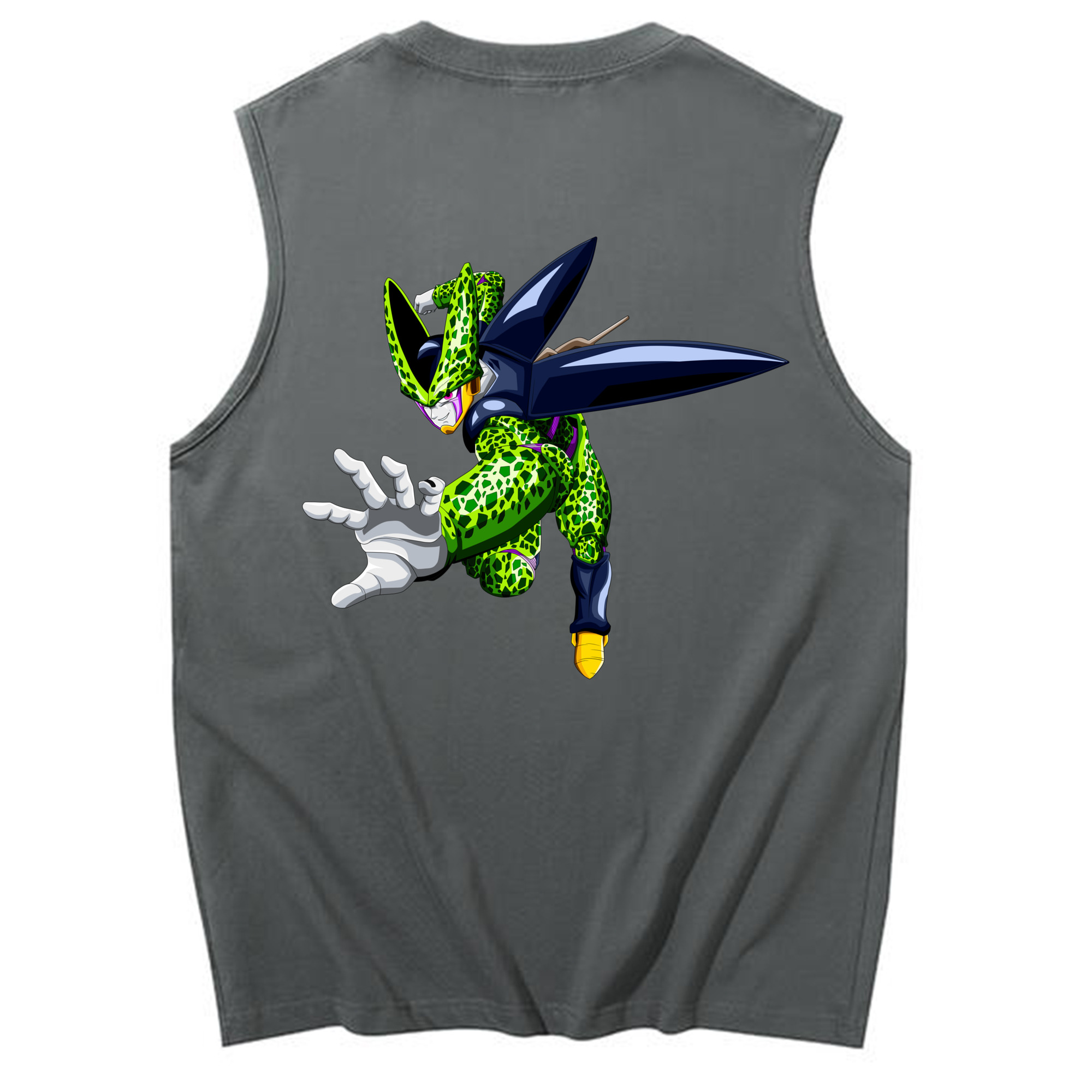 （画像用） ドラゴンボール セル DRAGON BALL Cell コットン100％タンクトップ（背面プリント）